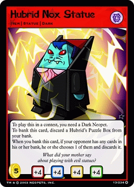 Hubrid Nox Statue - Foil